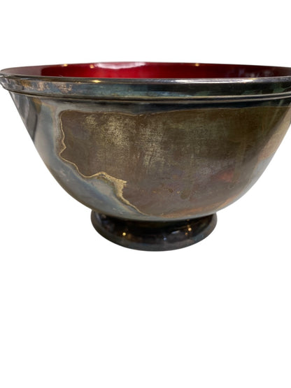 Towle Presentation Bowl Silverplate Over Copper 1973 Schering Joseph J Ingolia 6"