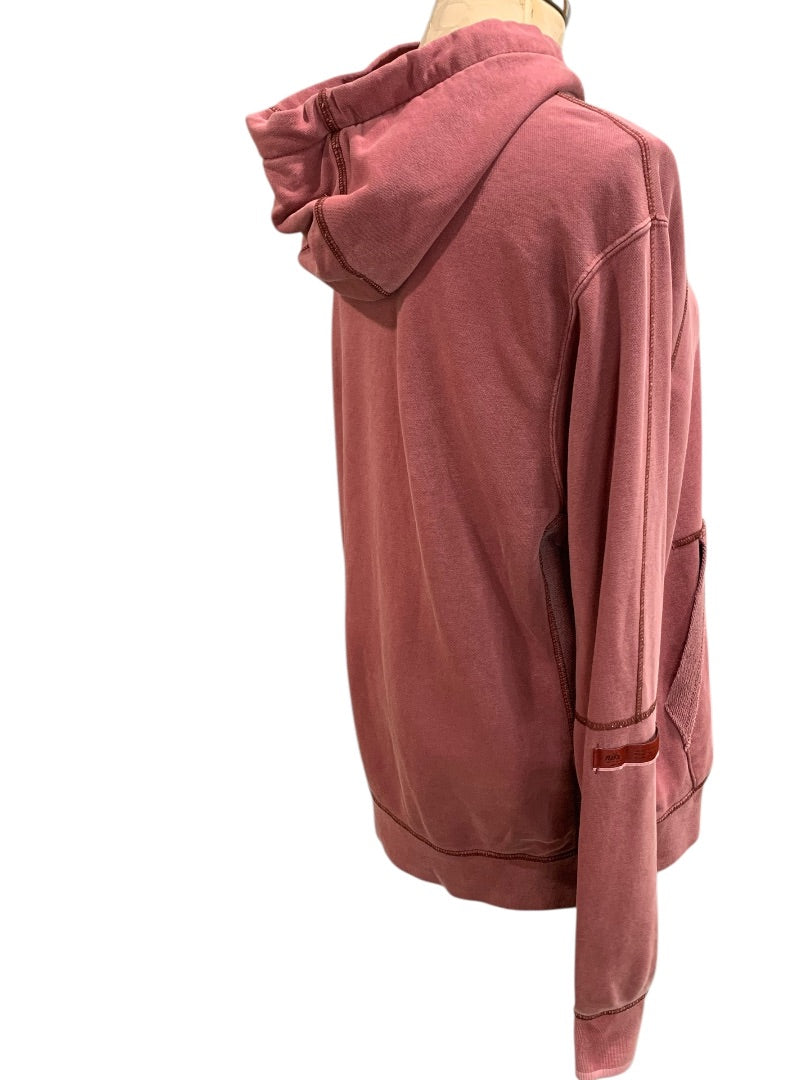 Medium Nike Mens French Terry Pullover Sweatshirt Hoodie Sweet Beet