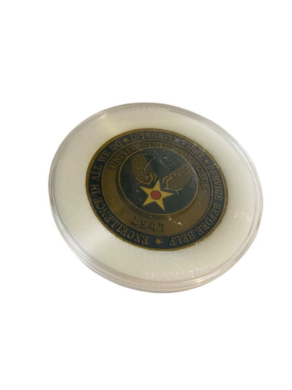 Original USAF Air Force 1947 Becoming An Airman's Challenge Coin