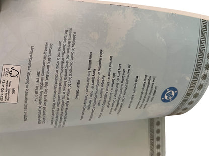 DC Nubia Too Real Paperback Book McKinney Smith Axumi Uncorrected Proof