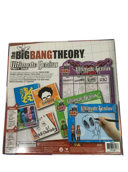 Spin Master The Big Bang Theory Ultimate Genius Party Game Brand New Sealed