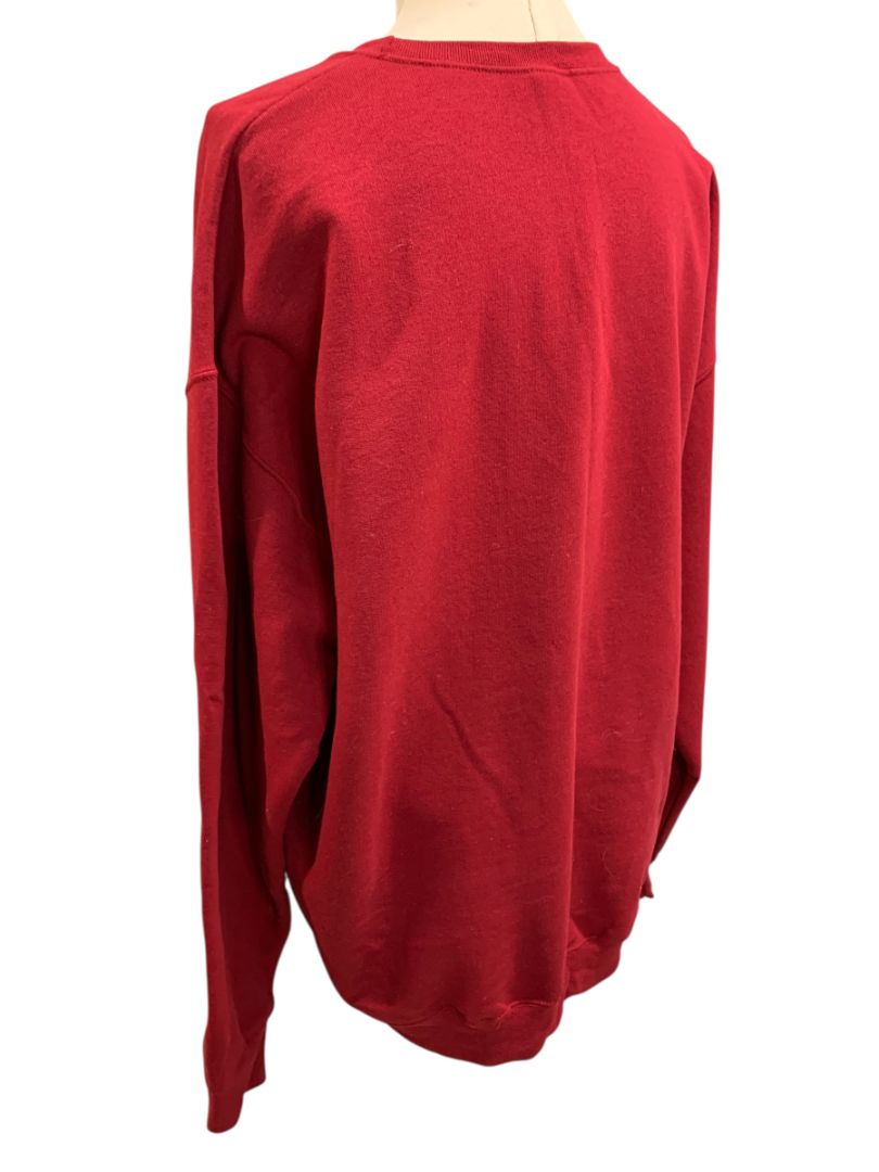 Size XL Dark Red "Thankful" Sweatshirt Crewneck Womens