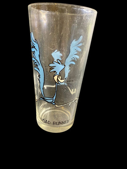 Road Runner Vintage Pepsi Collector Series Glass Warner Bros  1973