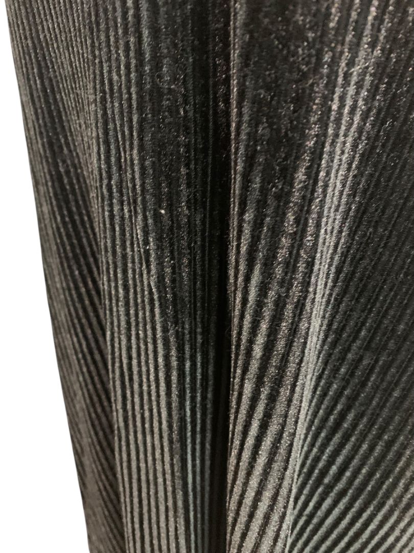 Size XS LulaRoe Elegant Carly Dress Black Ribbed Velour Hi Lo Hem