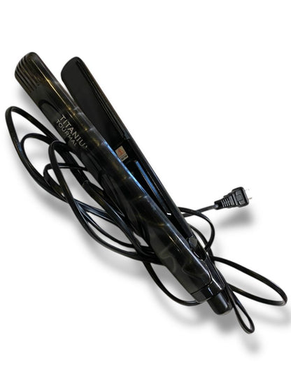 Cricket Professional Styling Flat Iron Hair Titanium Tourmaline 1"