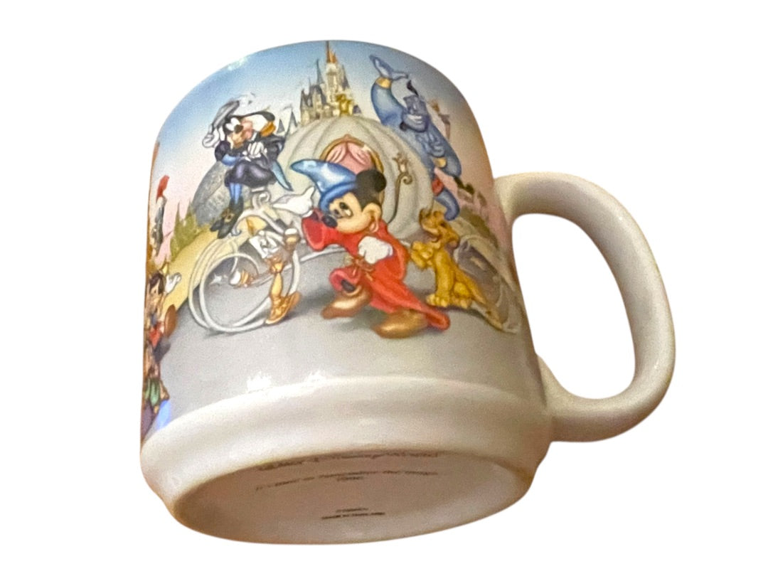 Walt Disney World 25th Anniversary 1996 It's Time To Remember The Magic 12oz Mug