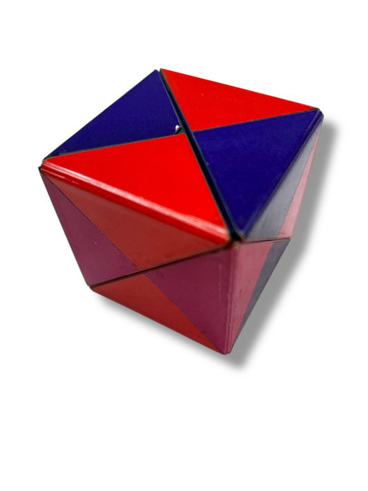 Vintage 1988 Yoshimoto Twisty Puzzle Dino Skewb Cuboctahedron