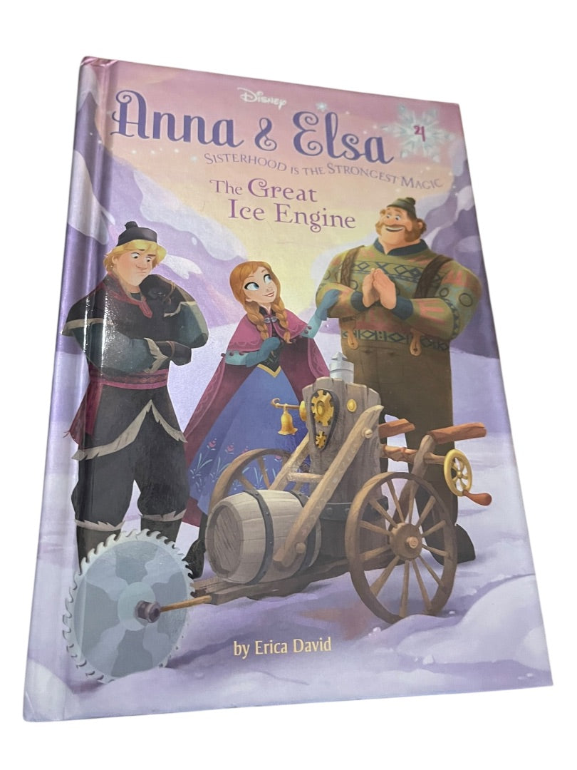 Set #1-4 + Anna & Elsa Sisterhod Is the Strongest Magic Books Hardcover Random House