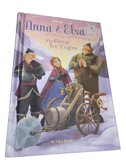 Set #1-4 + Anna & Elsa Sisterhod Is the Strongest Magic Books Hardcover Random House
