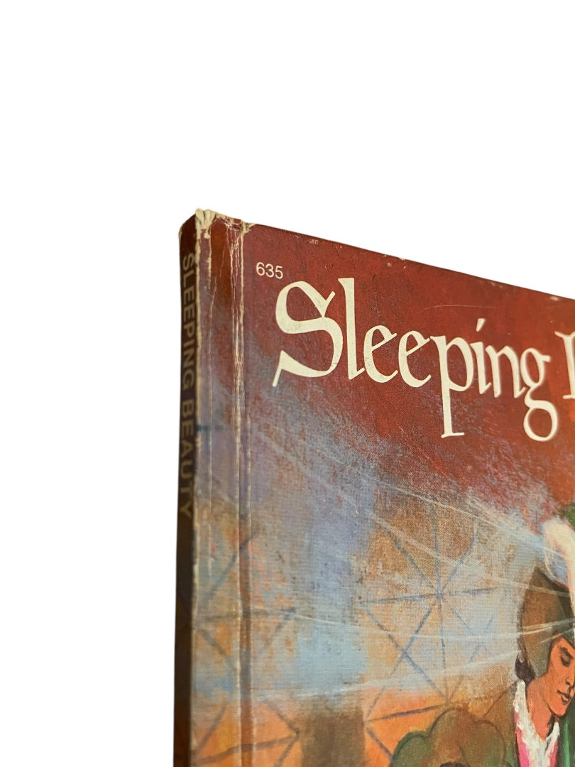 Vintage Sleeping Beauty Wonder Books 1956 Hardcover