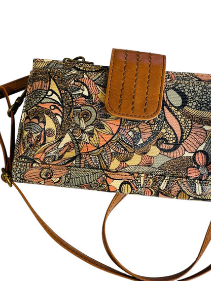 Sakroots Olympic Large Smartphone Crossbody Bag Sienna Spirit Desert