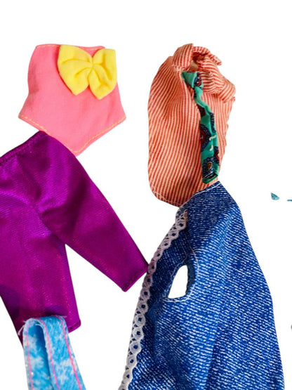 Vintage Fashion Doll Clothes Lot Fits Barbie 11.5 Inch Dolls 70s 80s