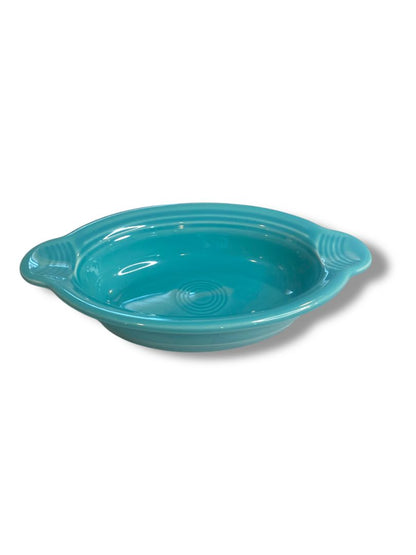 Fiesta Individual Casserole Dish Homer Laughlin 9.25" Turquoise