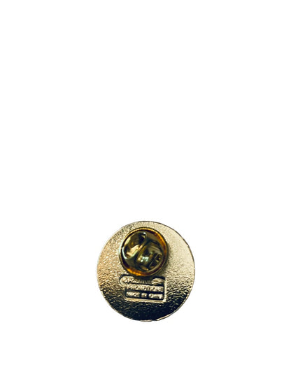 "Student of the Month" Goldtone and Blue Lapel Pin Star .75" Diameter