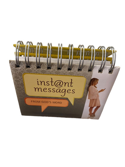 DaySpring Instant Messages from Gods Word Tabletop Spiral Bound Day Brightener