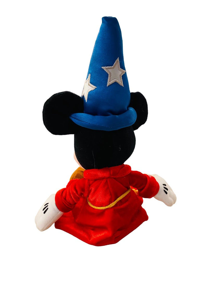 Disney Fantasia 2000 Sorcerer Micky Mouse 12" Plush Stuffed Figure