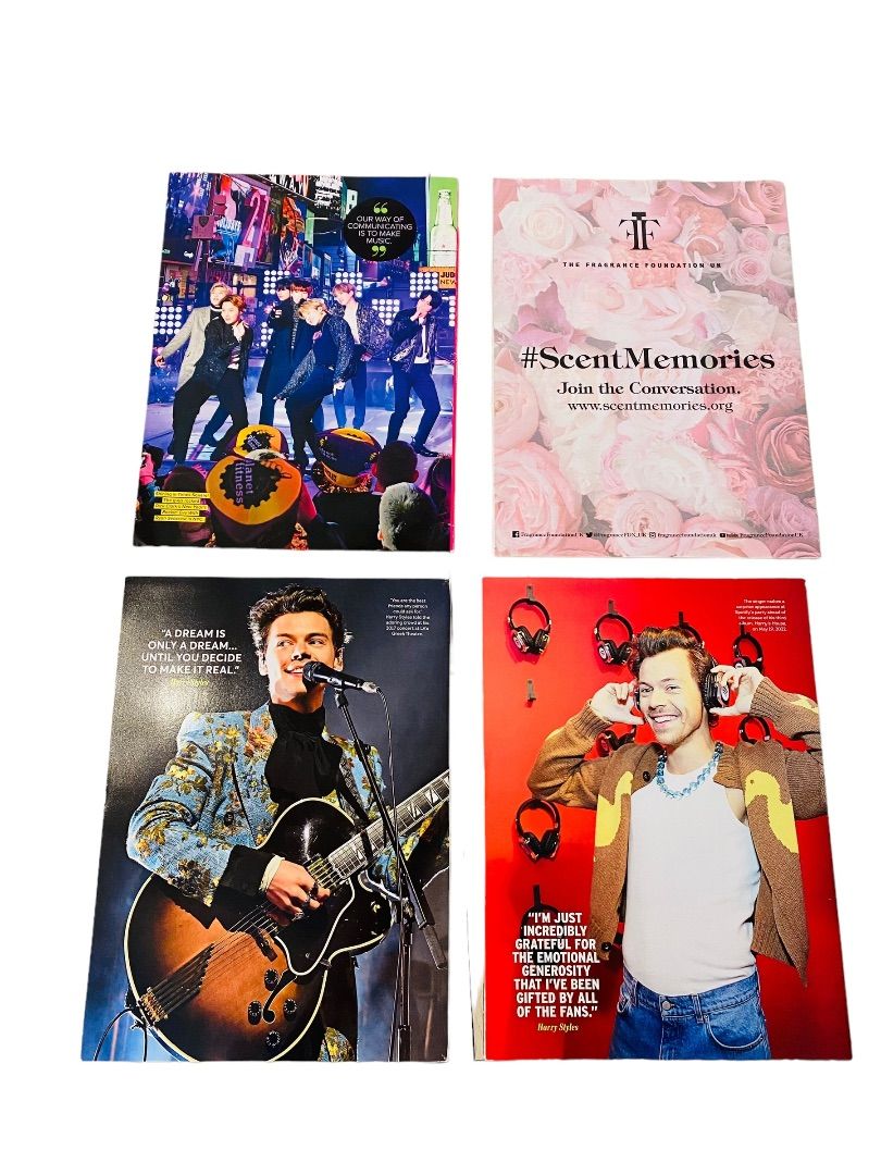 The Ultimate Guide to Harry Styles Set of 2 Magazines Music Spotlight 2021 2022