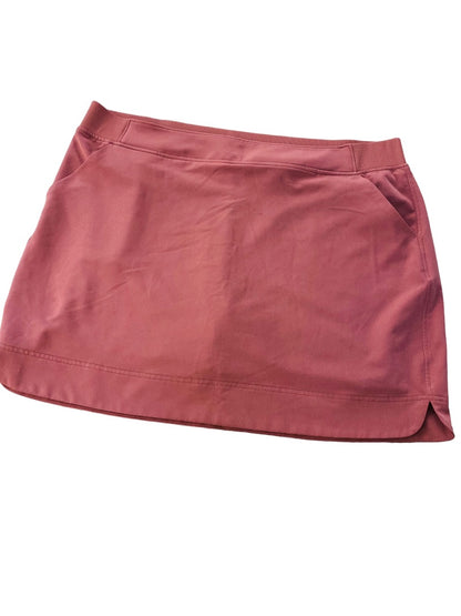 XXL 32 Degree Cool Womens Skort Tennis Golf Mauve Stretch Pull On