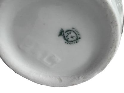 Vintage Czech Union K Lusterware Art Deco 5.25" Tall Pitcher