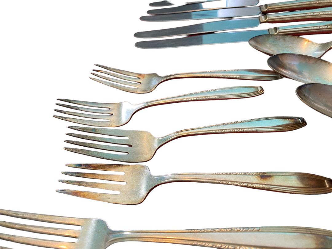 Harmony House Serenade Vintage Silver Plate 36 Piece Set