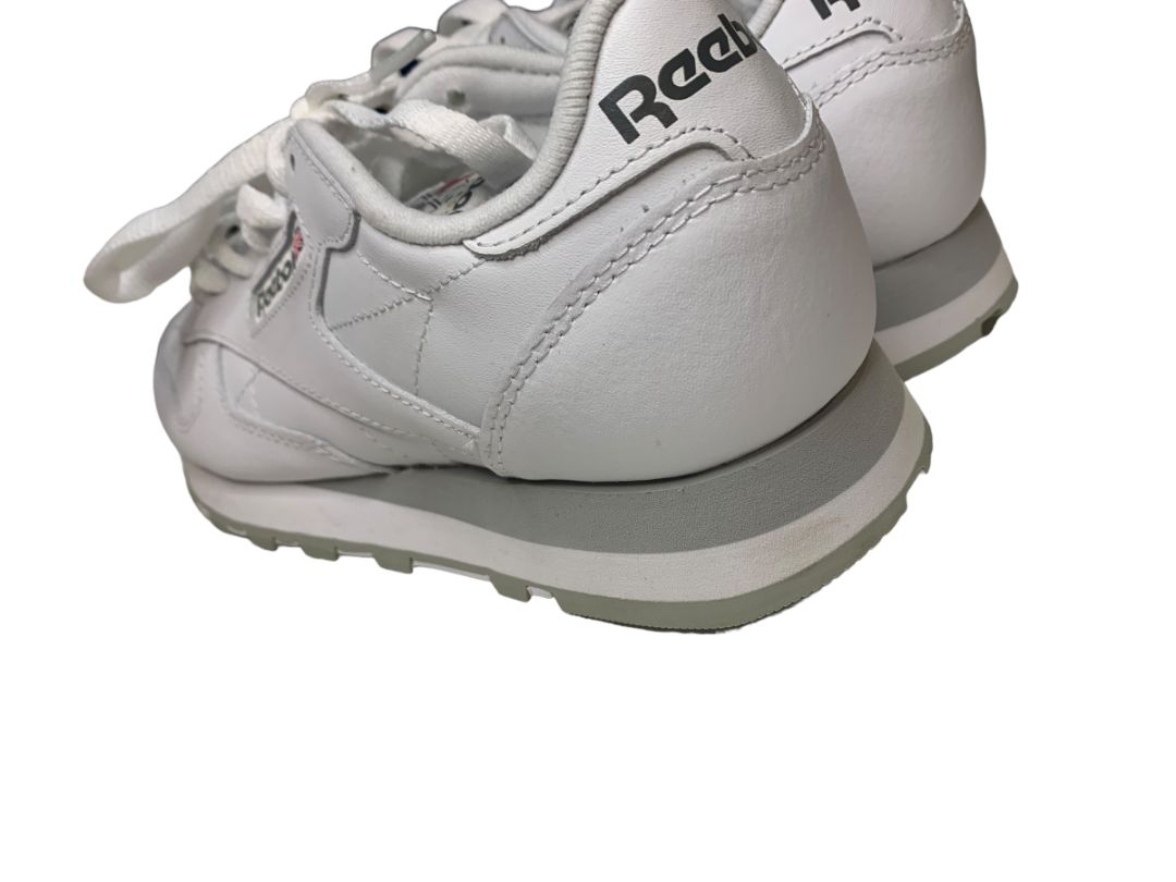 Size 7 Reebok Mens New Classic White Leather Sneaker GY3558 Lace Up Running