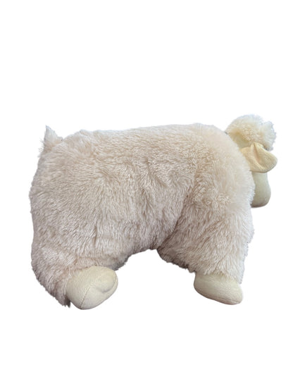 NEW Precious Moments Stuffed Lamb Pillow and Pet Hook and Loop NWT