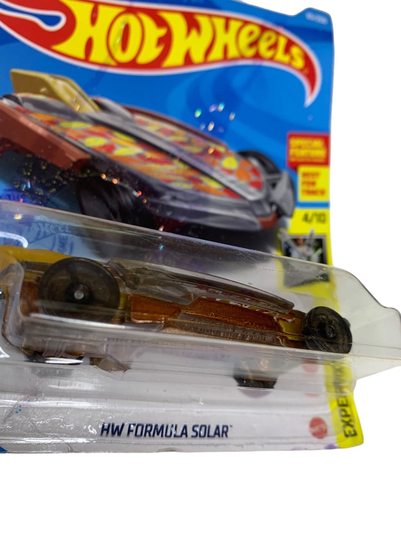 Hot Wheels Experimotors 4/10 HW Formula Solar L2593 New Damaged Packaged