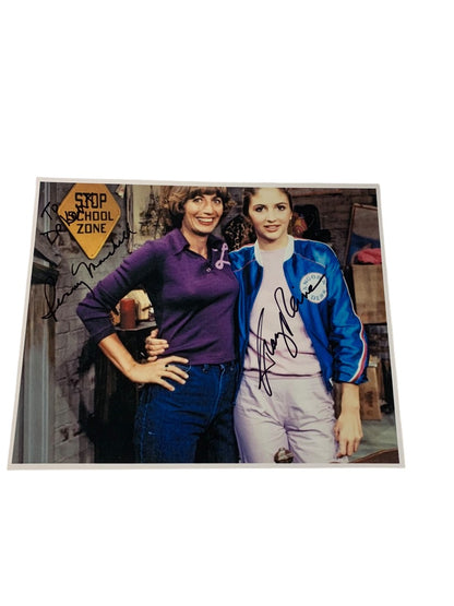 Penny Marshall Tracy Reiner Laverne & Shirley Autographed 8X10 Photo Signed Personalized