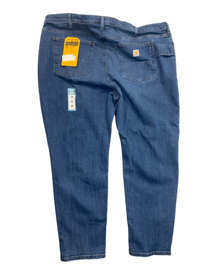 26W Carhartt Womens Plus Size New Relaxed Fit New Jeans BD5383-W Denim