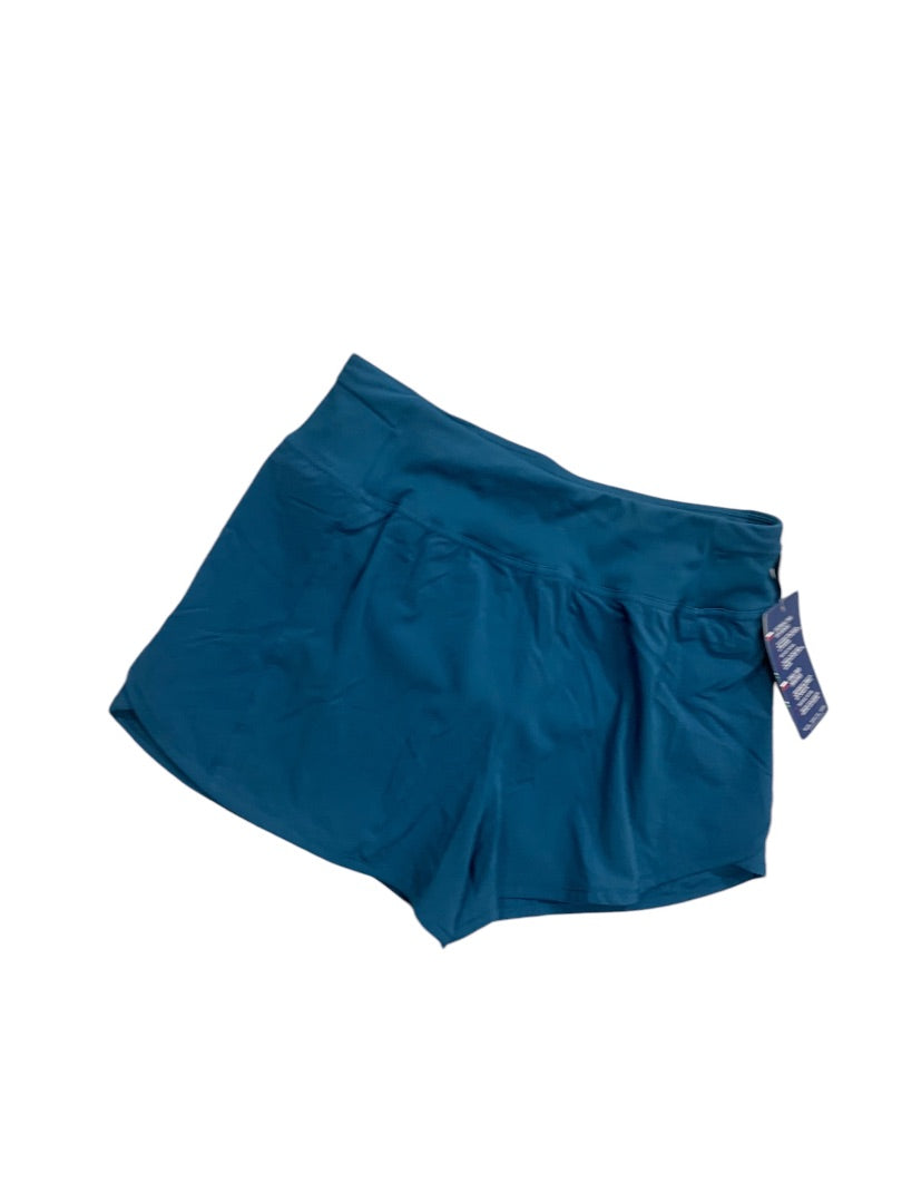 Small Champion Womens New Teal Running Shorts Lined  Double Dry Anti-Odor