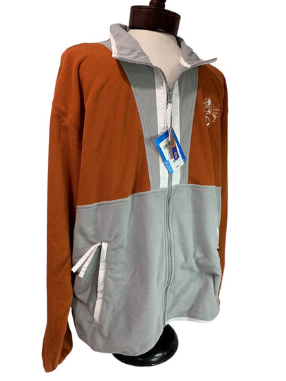 XL Columbia Mens New Texas Longhorns College Lightweight Jacket Full Zip