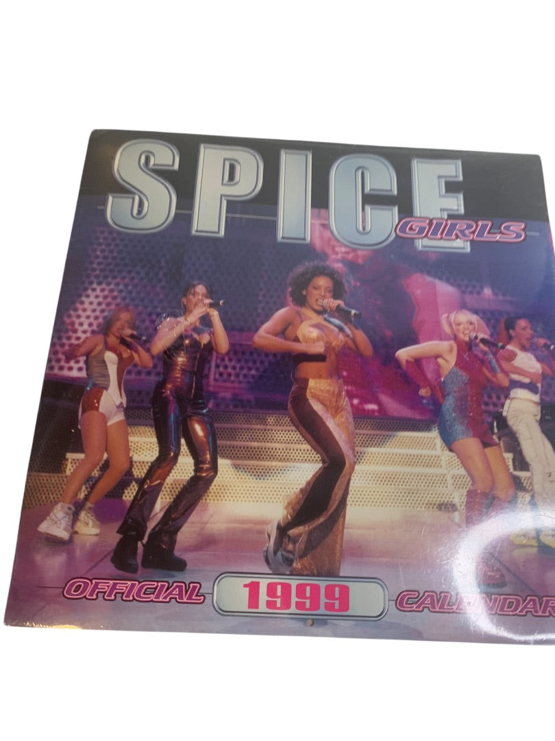 Official Spice Girls 1999 Vintage Sealed Wall Calendar 12 Inch