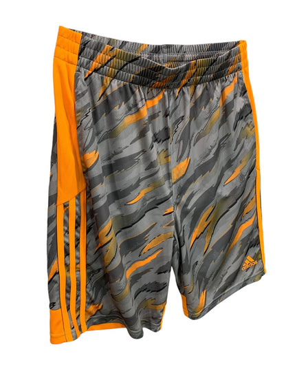 XL (18/20) Adidas Youth Boys New Pull On Tiger Gray Shorts AH5619