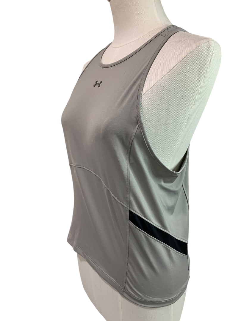 XXL Under Armour Womens New Fitted Gray Tank Top 1373943