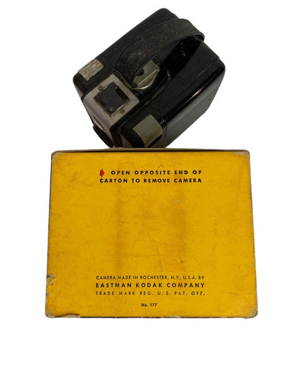 1950s Eastman Kodak Brownie Hawkeye Camera Flash Model Box Instructions