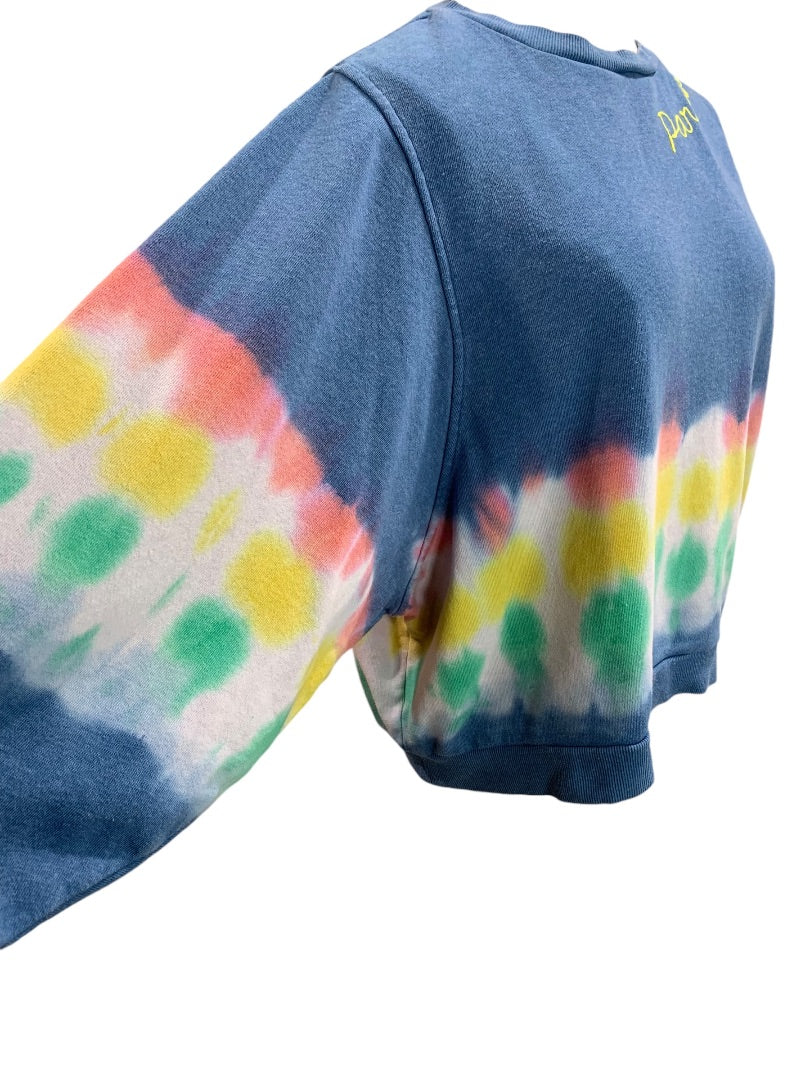 Small Vintage Havana Womens Tie Dye Sweatshirt Soft Paradise