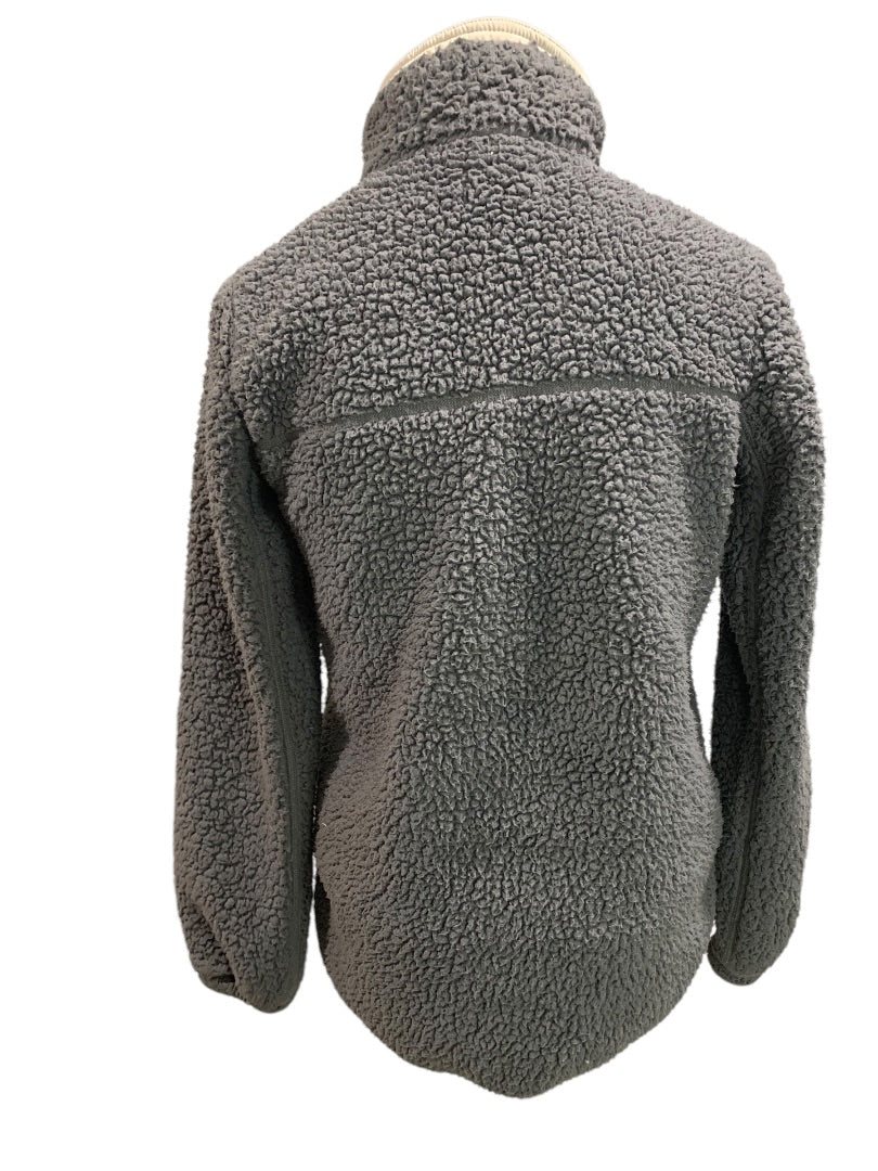 Small Abercrombie & Fitch Womens Pullover Soft Sherpa Jacket