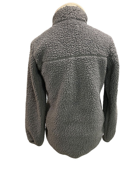 Small Abercrombie & Fitch Womens Pullover Soft Sherpa Jacket