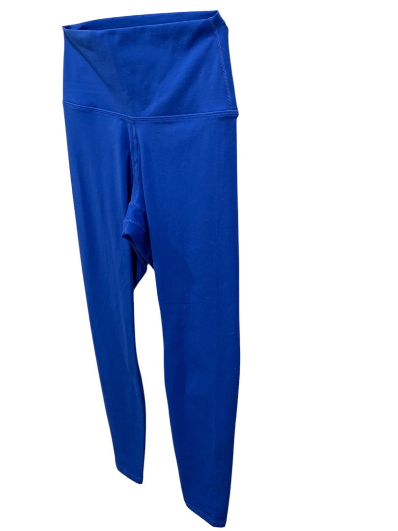 Small Yunoga Womens Royal Blue Activewear Leggings