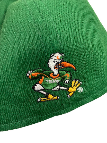 New Era Cap 7 1/8 Miami Hurricanes  Fitted Concealer Cap