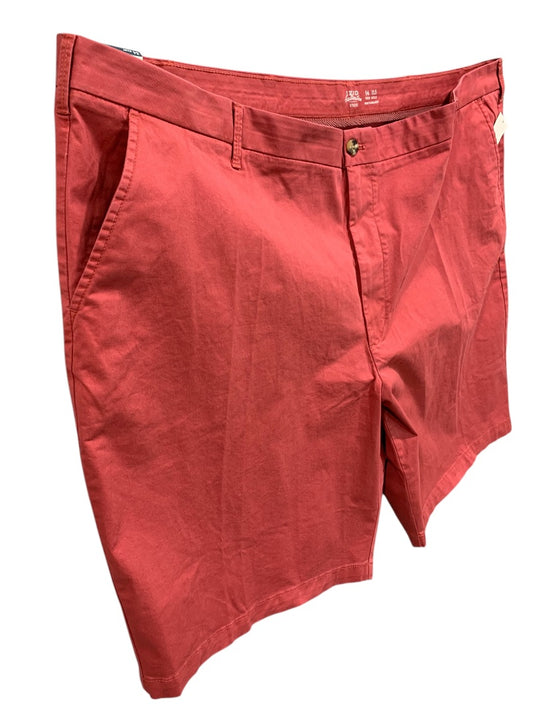 Size 54 Izod Mens New Saltwater Stretch Chino Shorts Big & Tall