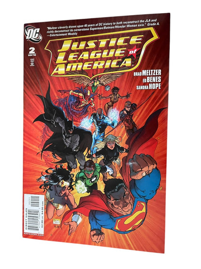 DC Justice League of America #0-2 Meltzer Benes Hope