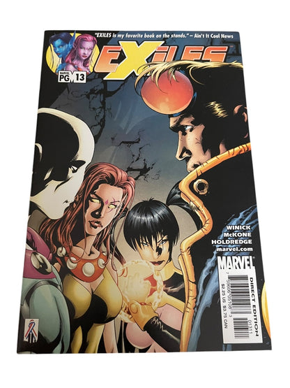 Marvel Comics Exiles #12-14 Winick McKone Holdredge
