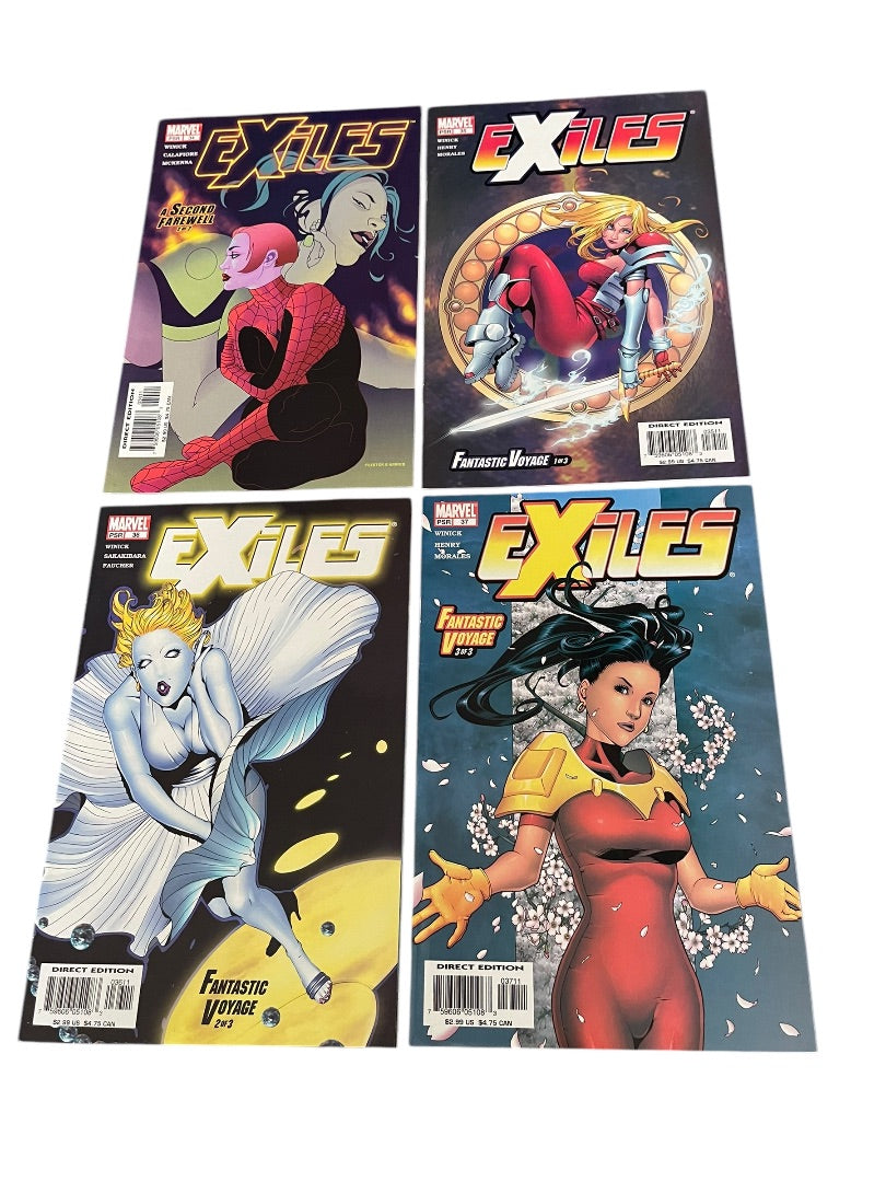 Marvel Exiles #30-46 Austen Henry Morales Winick Calafiore