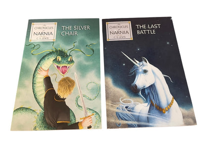 Set of 7 The Chronicles of Narnia Box Set Paperback Books 2007