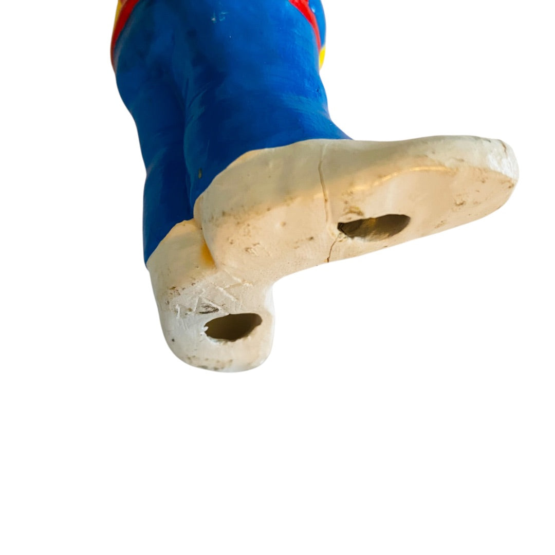 1980s Hand Painted Sesame Street Bert Ceramic 5.75 Inch Repaired
