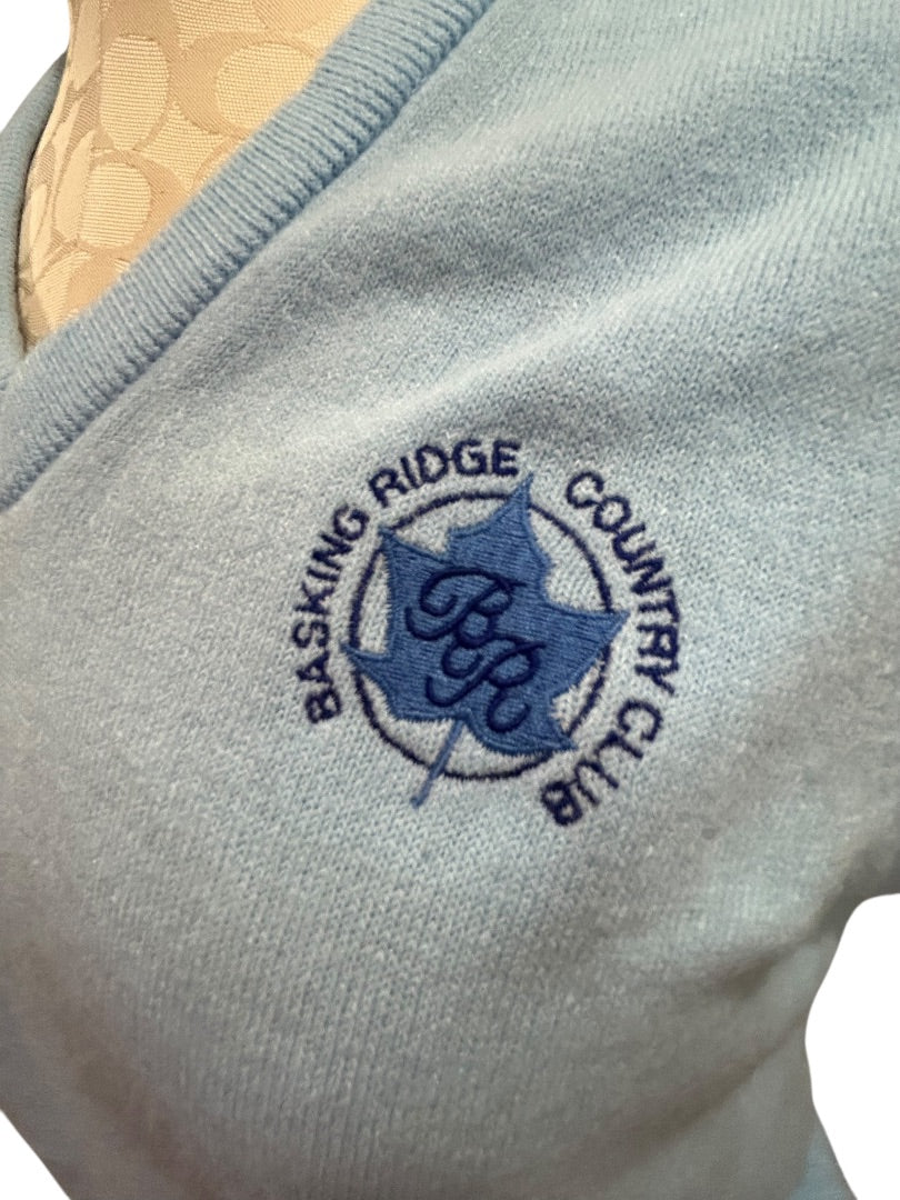 Medium Lady Pickering Sweater Vest Vintage Basking Ridge Country Club 1950s