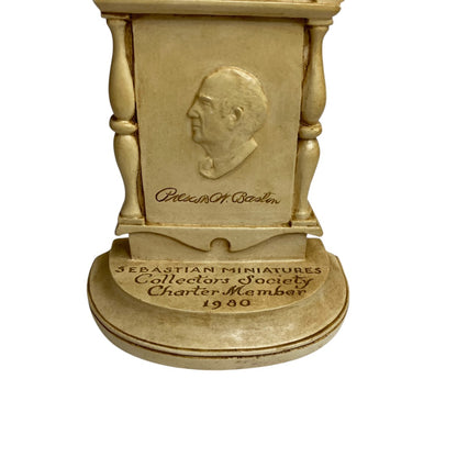 Sebastian Miniatures Collectors Society Charter Member 1980 Display