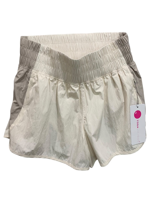 Small Yogalicious Womens New Color Block Bailey Short Pull On Lined