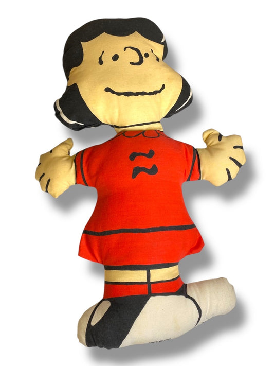 Vintage Lucy Peanuts Pillow Doll Fabric Kit Stuffed 17 Inch